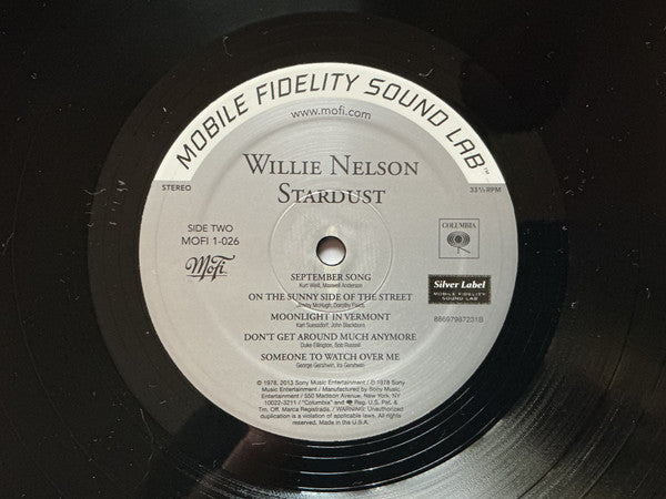 Willie Nelson : Stardust (LP, Album, Ltd, Num, RE, RM)