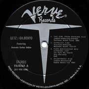 Stan Getz / Joao Gilberto* Featuring Antonio Carlos Jobim : Getz / Gilberto (LP, Album, Gat)