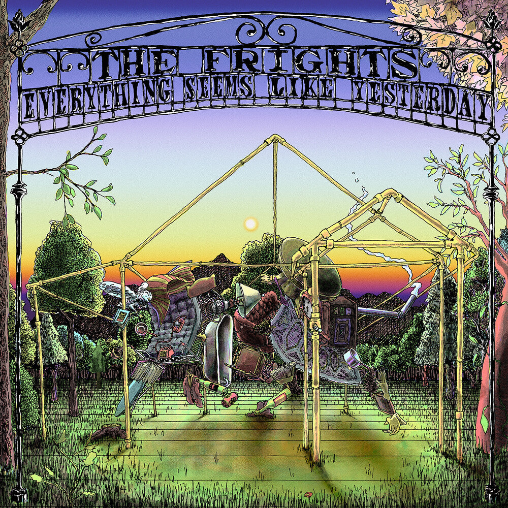the album cover for The Frights - Everything Seems Like Yesterday [LP]