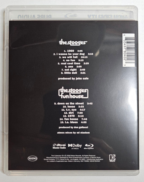 The Stooges : The Stooges / Fun House (Blu-ray, Blu-ray-A, Album, Comp, RE, Multichannel,)