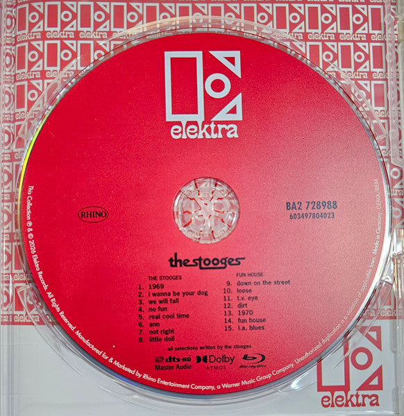 The Stooges : The Stooges / Fun House (Blu-ray, Blu-ray-A, Album, Comp, RE, Multichannel,)