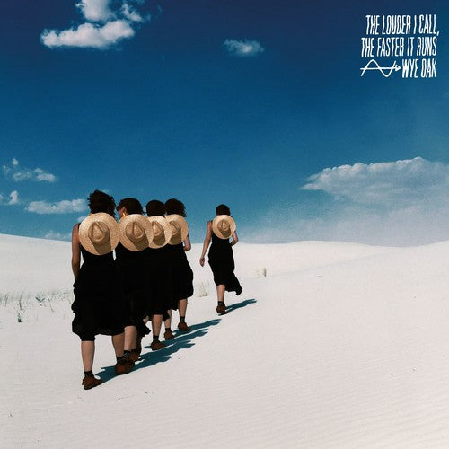 the album cover for Wye Oak - The Louder I Call, The Faster It Runs [Indie Exclusive Limited Edition Peak Vinyl]