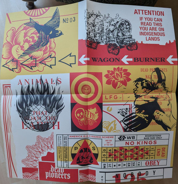 Dead Pioneers : Wagon Burner (LP, Ltd, Num, Whi)