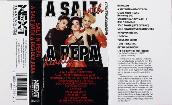 Salt 'N' Pepa : A Salt With A Deadly Pepa (Cass, Album)