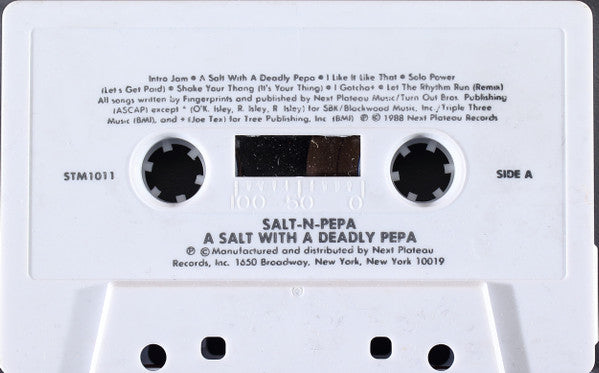 Salt 'N' Pepa : A Salt With A Deadly Pepa (Cass, Album)