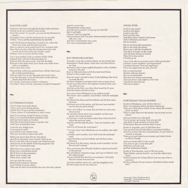 Willis Alan Ramsey : Willis Alan Ramsey (LP, Album, Los)