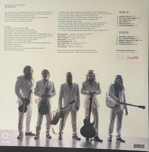 Songs From The Road Band : Pay Your Dues (LP, Album)