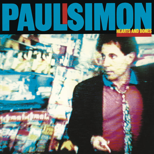 the album cover for Paul Simon - Hearts & Bones [LP]