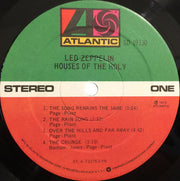 Led Zeppelin : Houses Of The Holy (LP, Album, RE, RM, PR )