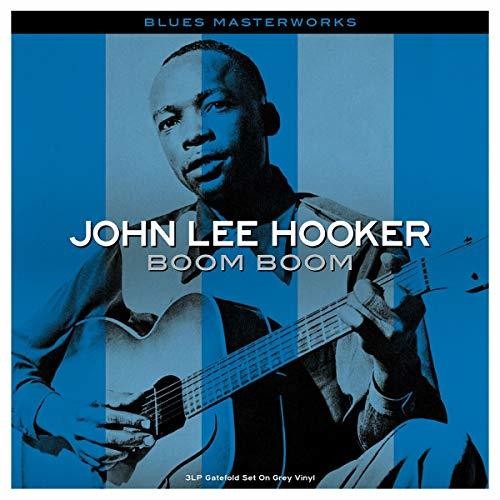 the album cover for John Lee Hooker - Boom Boom [Colored Vinyl] (Gry) (Uk)