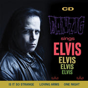 the album cover for Danzig - Sings Elvis