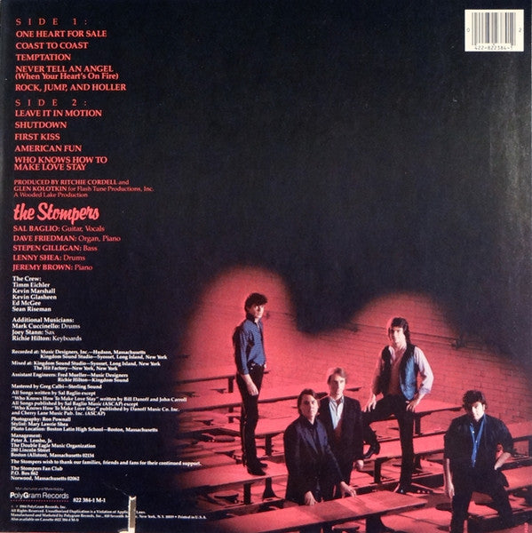 The Stompers (3) : One Heart For Sale (LP, Album)