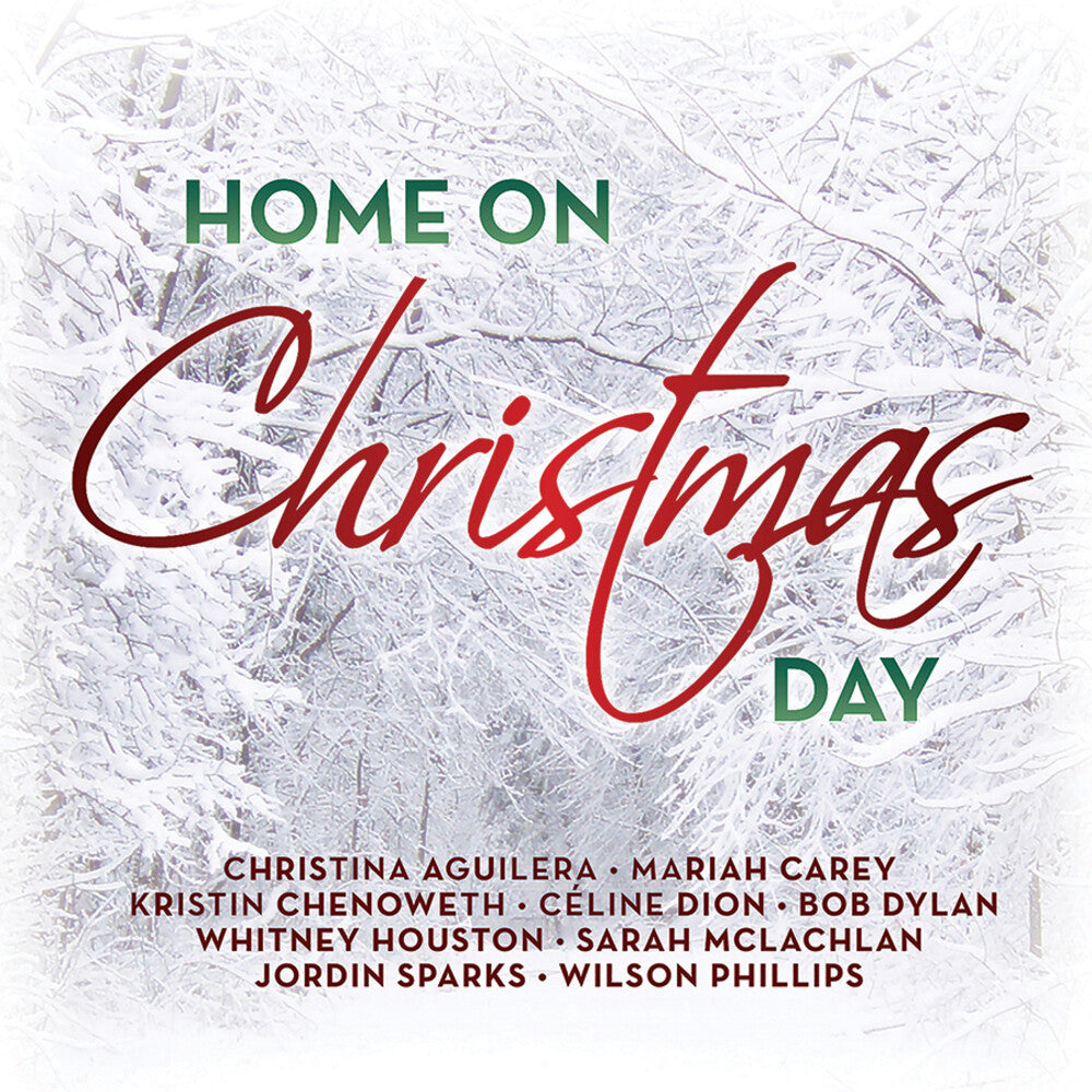 the album cover for Various Artists - Home On Christmas Day (Various Artists)