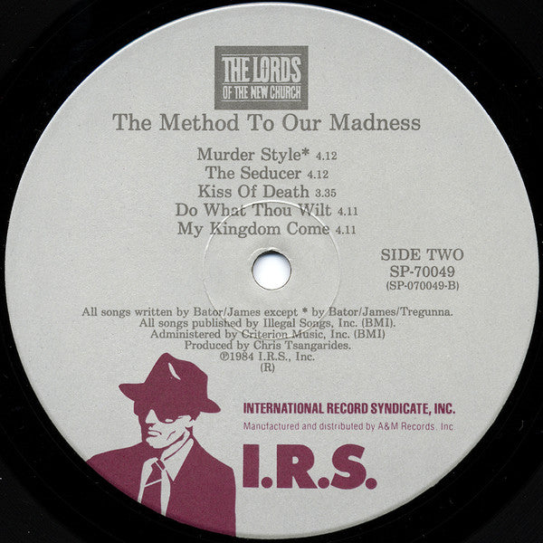 Lords Of The New Church : The Method To Our Madness (LP, Album,  In)