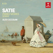 the album cover for Aldo Ciccolini - Satie: Piano Works (2nd Version) Melodies