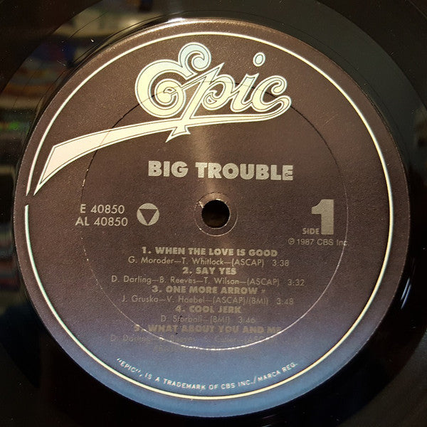 Big Trouble : Big Trouble (LP, Album)