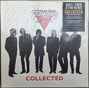 Huey Lewis & The News : Collected (2xLP, Comp, Ltd, Num, Whi)