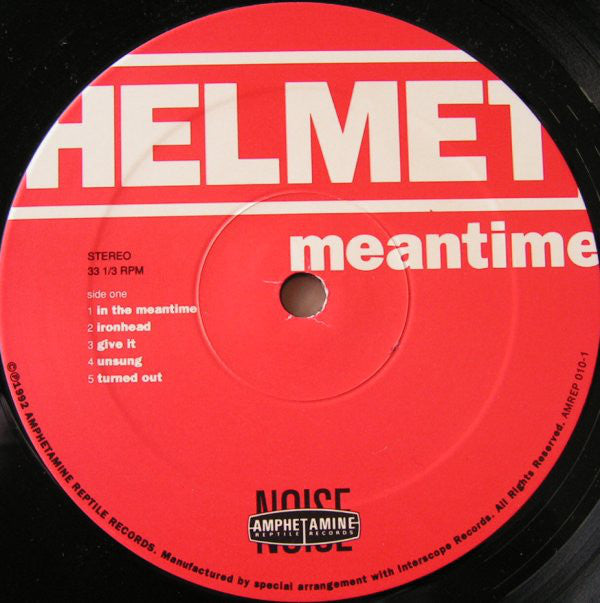 Helmet (2) : Meantime (LP, Album)