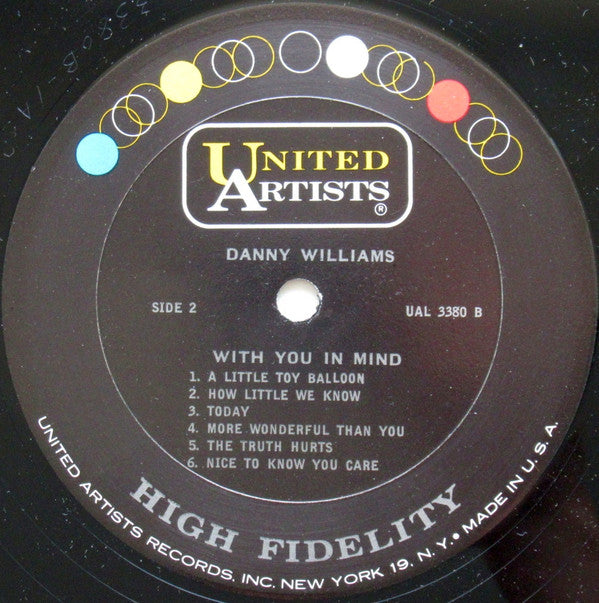 Danny Williams : With You In Mind (LP, Album)