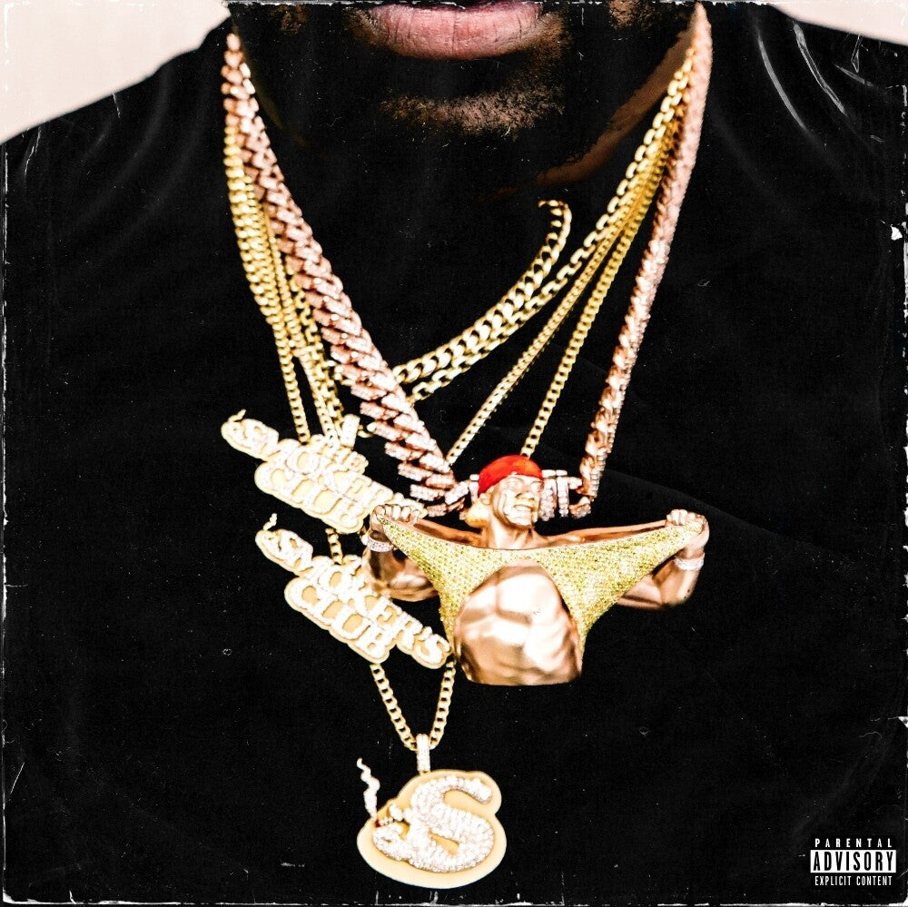 the album cover for Smoke DZA - A Closed Mouth Doesn't Get Fed