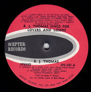 B.J. Thomas : Sings For Lovers And Losers (LP, Album)
