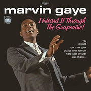 the album cover for Marvin Gaye - I Heard It Through The Grapevine