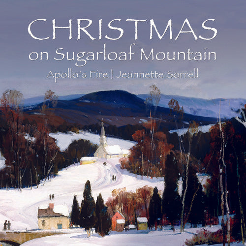 the album cover for Strauss - Christmas on Sugarloaf Mountain