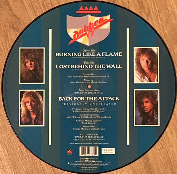 Dokken : Burning Like A Flame (12", Ltd, Pic)