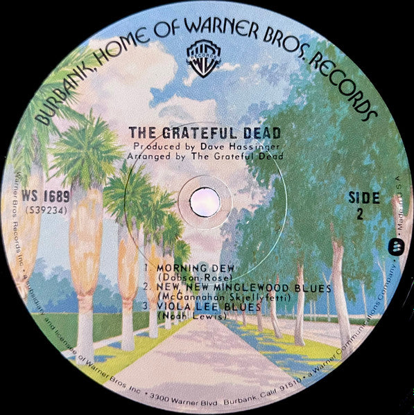 The Grateful Dead : The Grateful Dead (LP, Album, RE, Los)