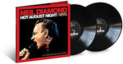 the album cover for Neil Diamond - Hot August Night / NYC From Madison Square Gardens [2LP]