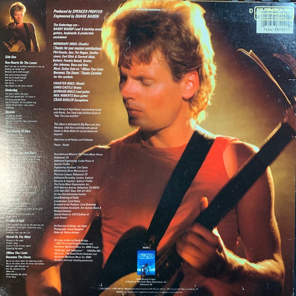 Randy Bishop & The Underdogs (9) : Dangerous Infatuation (LP, Album)