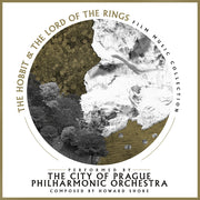 the album cover for City Of Prague Philharmonic Orchestra - The Hobbit & The Lord of the Rings: Film Music Collection