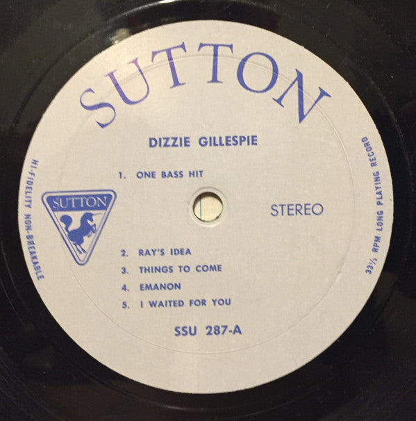 Dizzy Gillespie : Featuring Dizzy Gillespie (LP)