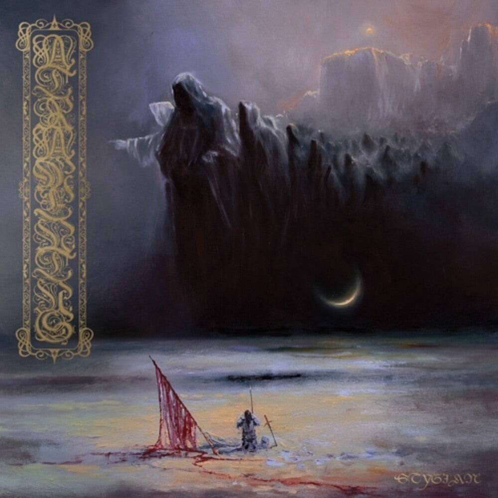 the album cover for Atramentus - Stygian