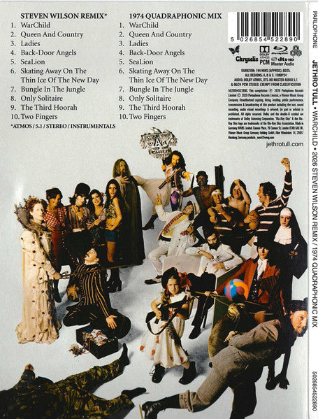 Jethro Tull : War Child (Blu-ray, Blu-ray-A, Album, Quad, RE, Multichannel)