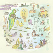 the album cover for Skyway Man - The World Only Ends When You Die [Indie Exclusive Limited Edition Shimmering Void LP]