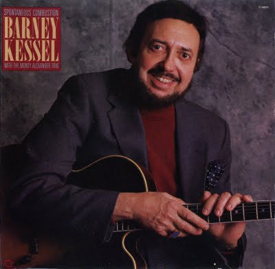 Barney Kessel With The Monty Alexander Trio : Spontaneous Combustion (LP, Album)