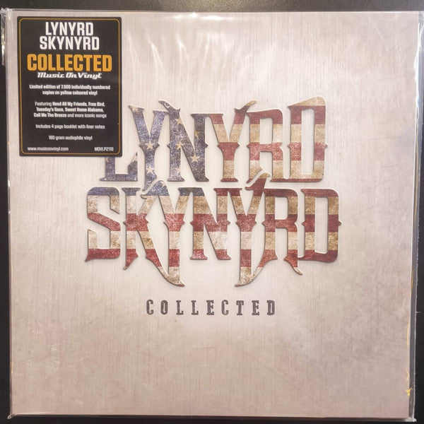 Lynyrd Skynyrd : Collected (2xLP, Comp, Ltd, Num, RP, Yel)