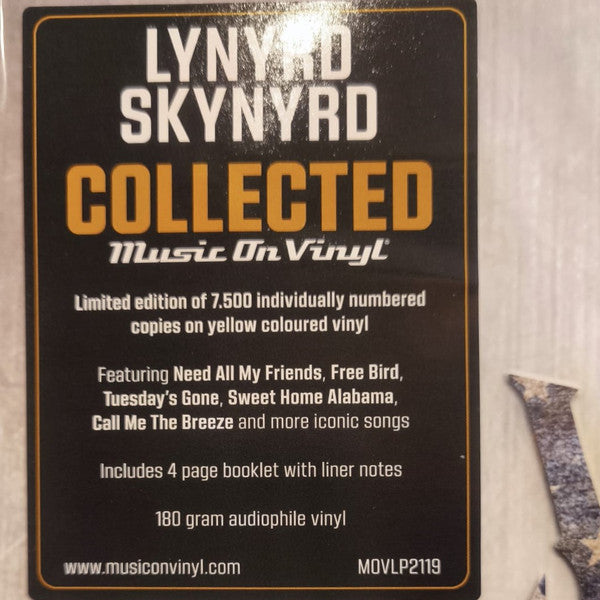 Buy Lynyrd Skynyrd : Collected (2xLP, Comp, Ltd, Num, RP, Yel