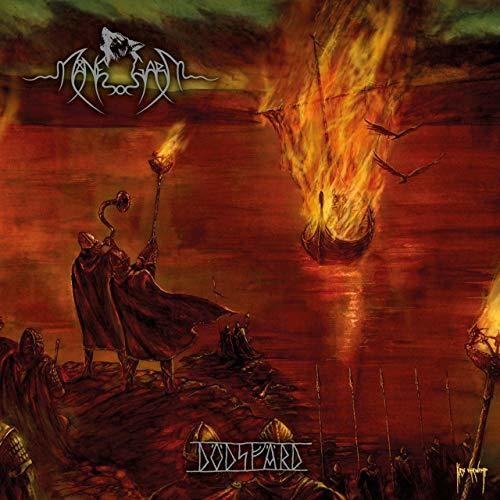 the album cover for Manegarm - Dodsfard