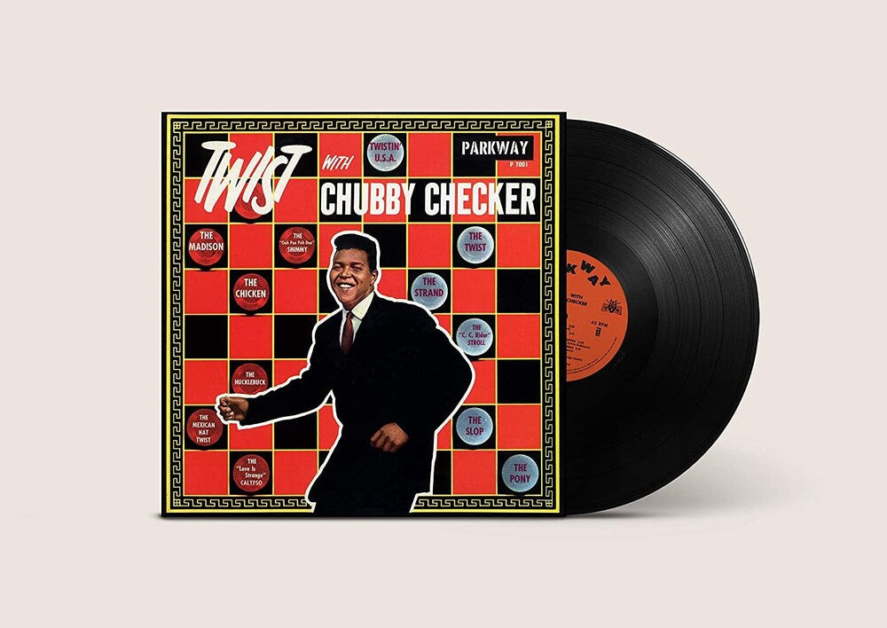 the album cover for Chubby Checker - Twist With Chubby Checker [LP]