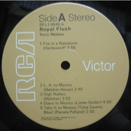 Terry Melcher : Royal Flush (LP, Album, Gat)