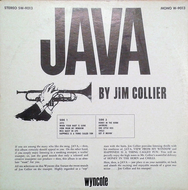 Jim Collier (3) : Java (LP, Album)