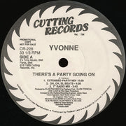 Yvonne DeLeon : There's A Party Going On (12", Promo)