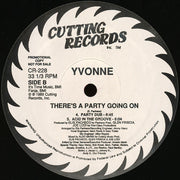 Yvonne DeLeon : There's A Party Going On (12", Promo)