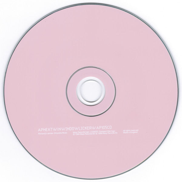 Aphex Twin : Windowlicker (CD, Single, RE)