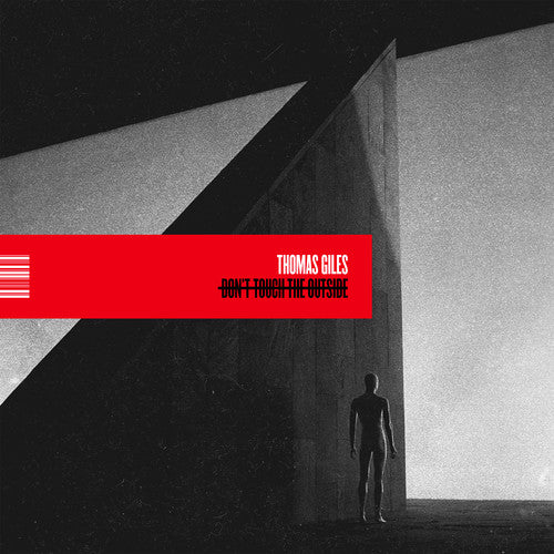the album cover for Thomas Giles - Don't Touch The Outside (solid White)