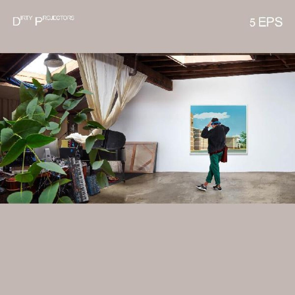 the album cover for Dirty Projectors - 5EPs [Indie Exclusive Limited Edition Clear LP]