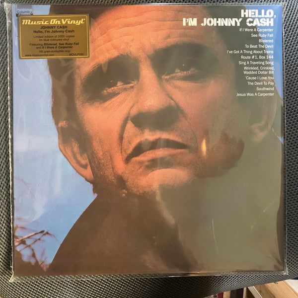 Johnny Cash : Hello, I'm Johnny Cash (LP, Album, Ltd, RE, 180)