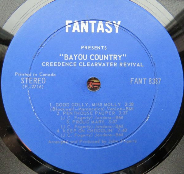 Creedence Clearwater Revival : Bayou Country (LP, Album)